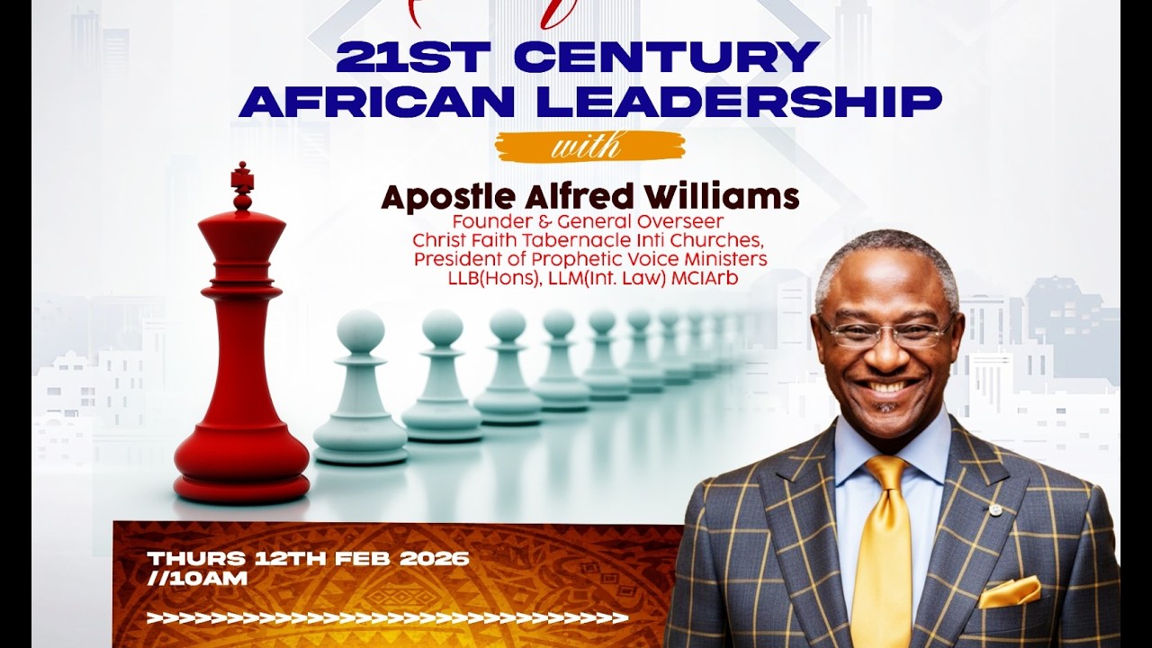 AFRICA LEADERSHIP CONFERENCE WITH APOSTLE A.T.B WILLIAMS - DAY 1 || 12-02-26