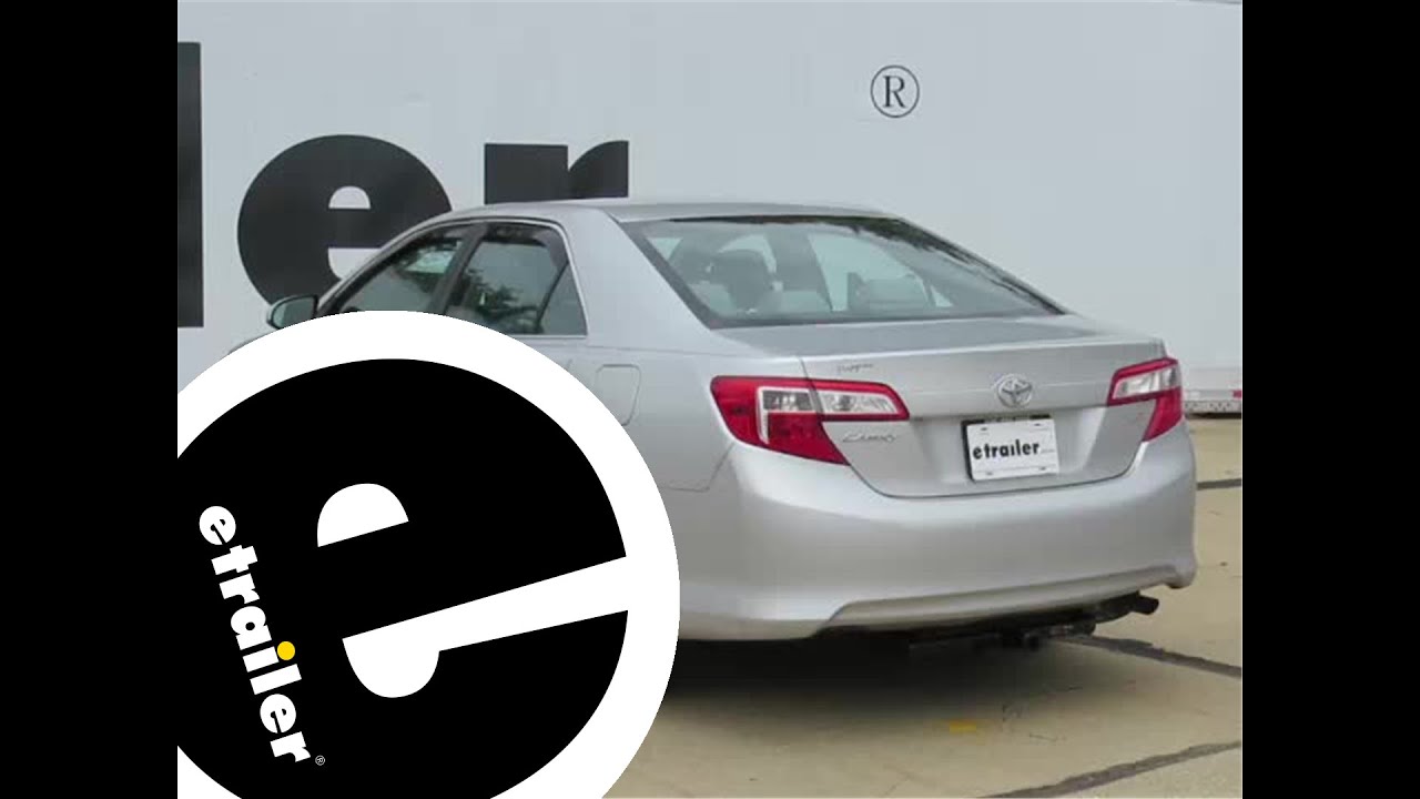 etrailer | DIY Install: Curt Trailer Hitch Receiver on your 2012 Toyota Camry