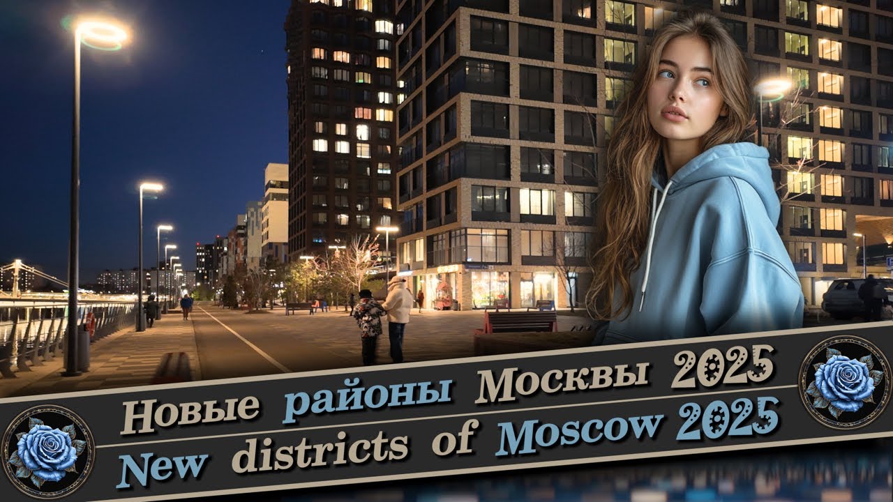 Новые районы Москвы. Жилой комплекс River Park. Метро Нагатинский затон.