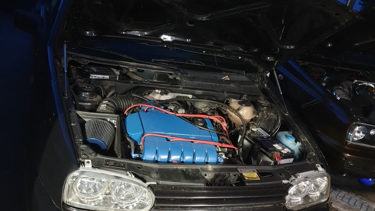 Wir bauen einen VR6 Turbo vom Sauger auf Turbotechnik. # Teil 1