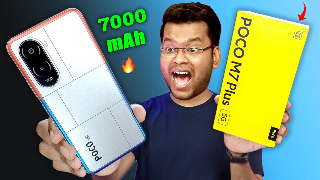 POCO M7 Plus Review Big Battery and Display wala Phone under 13000 | POCO M7 Plus 5G Camera, Gaming