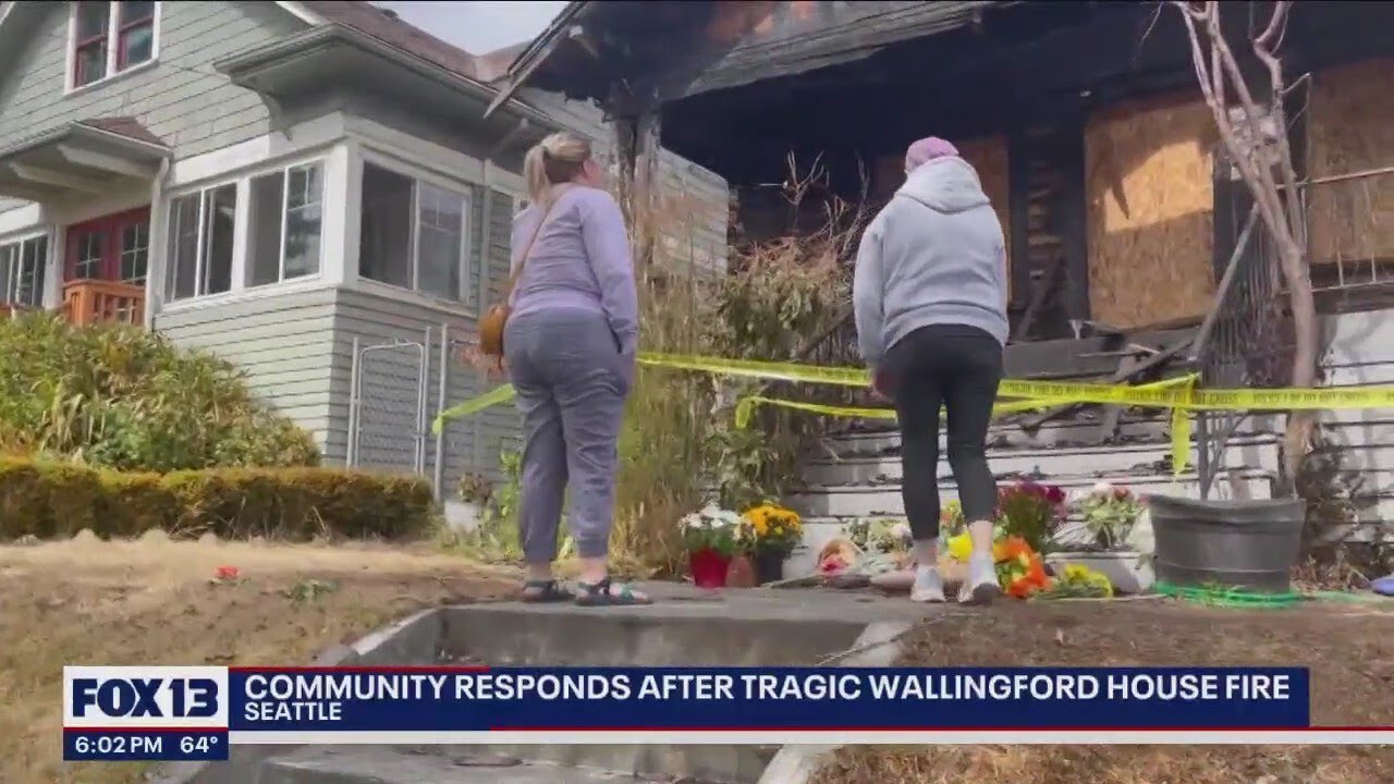Community responds after tragic Wallingford house fire | FOX 13 Seattle
