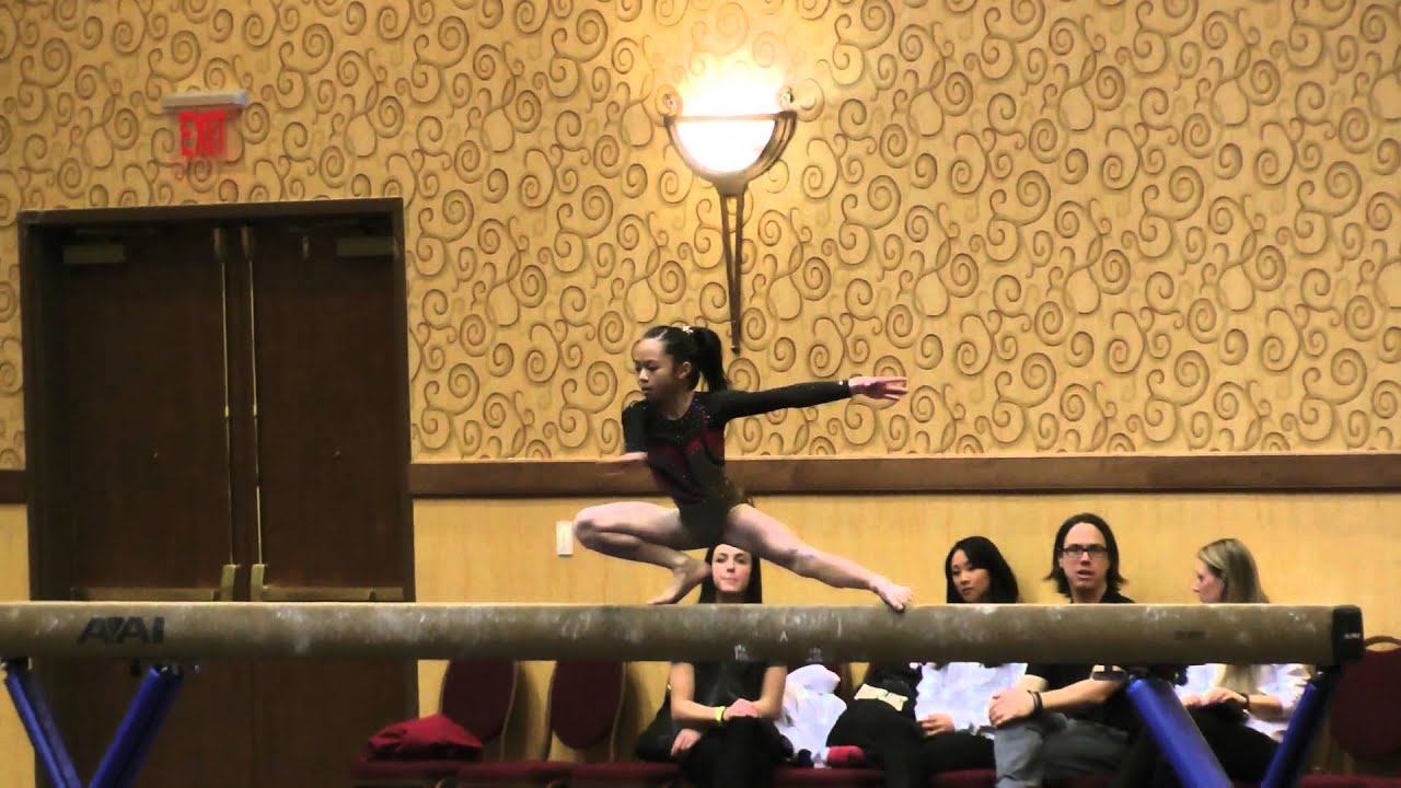 Emma - 2014 WOGA Classic Level 10 Beam Routine