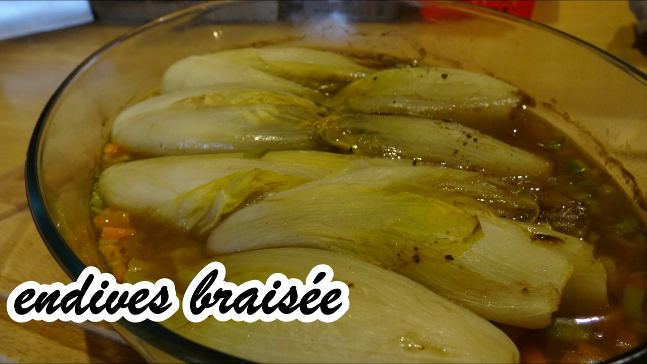 endives braisée