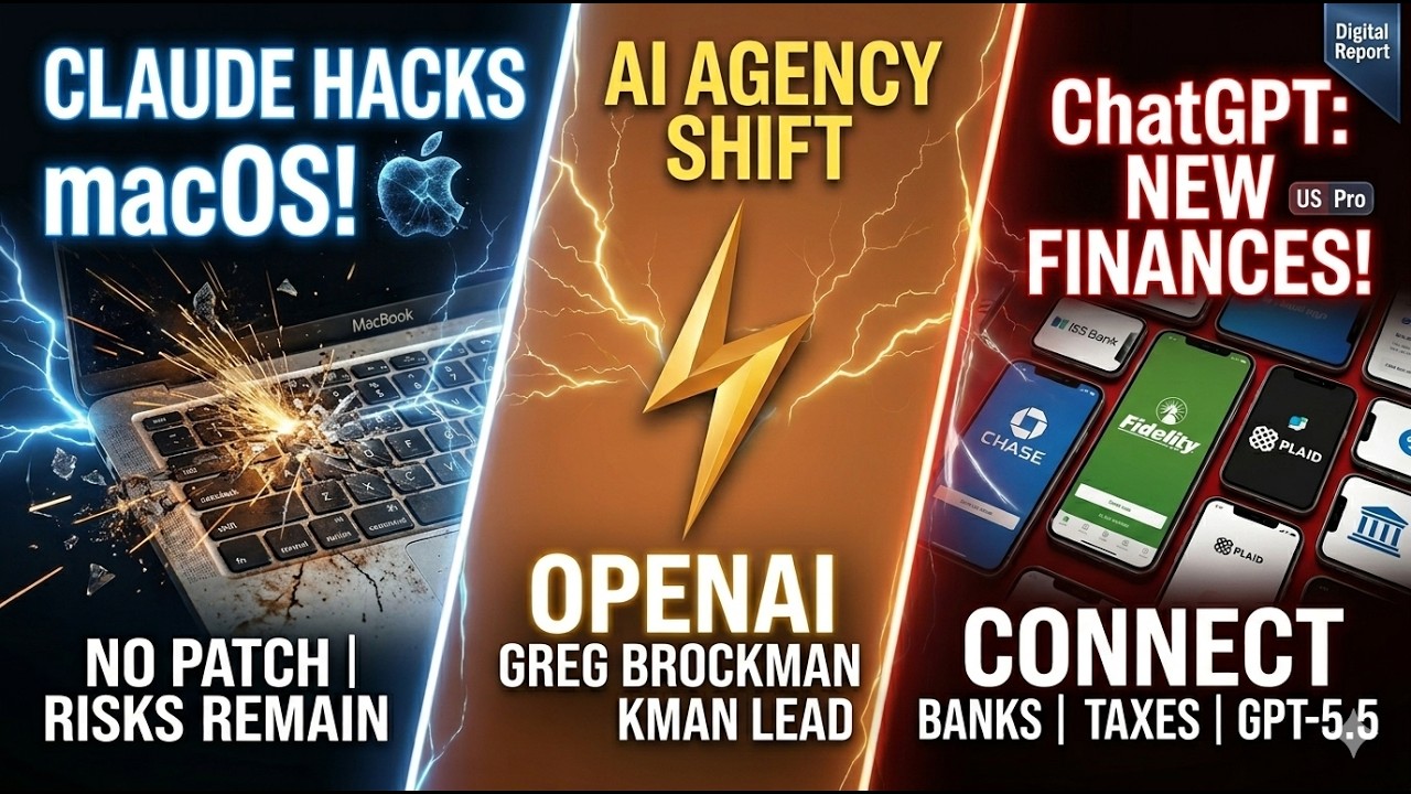 Hacked!  macOS Falls to AI, plus OpenAI&rsquo;s Finance & Agent Bombshells | AI CORE CAST 2026.05.16