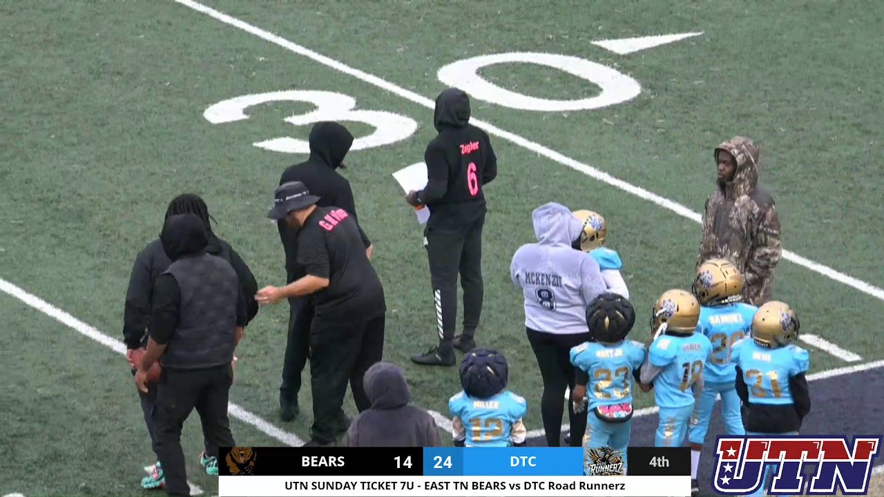 UTN SUNDAY TICKET 7U - EAST TN BEARS vs DTC Road Runnerz