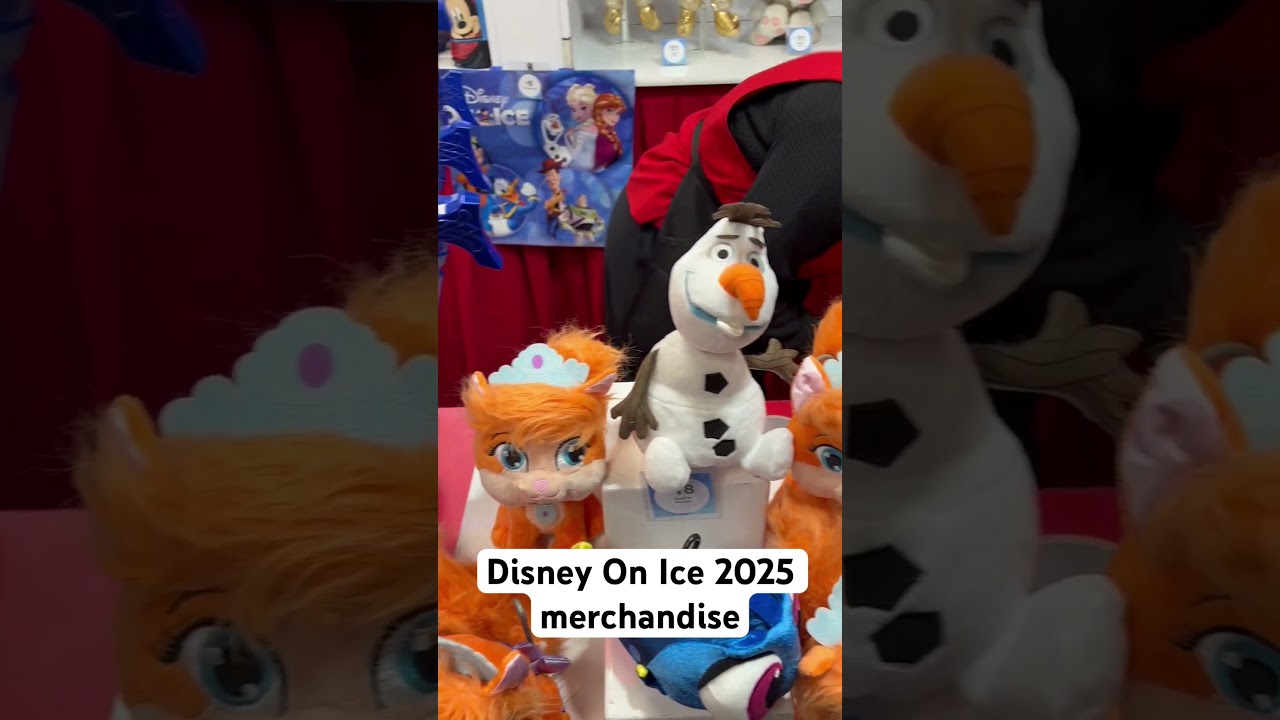 Disney On Ice 2025 merchandise #disney #waltdisney #disneyonice #disneyfan #disneyprincess