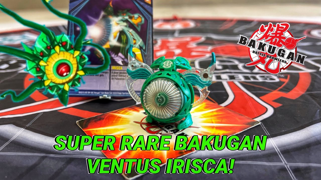 SUPER RARE BAKUGAN VENTUS BAKUBOLT IRISCA SHOWCASE!