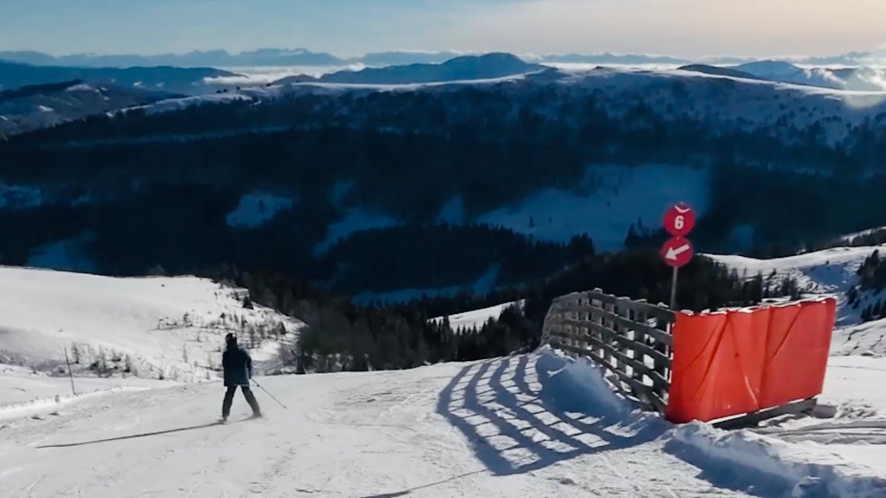 Lachtal Ski - 2nd run TOP to BOTTOM (Slope #6, #5a, #3)