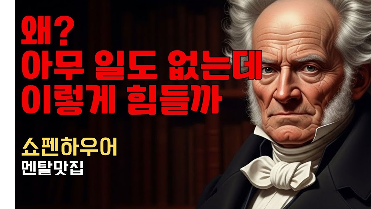 왜? 아무일도 없는데 이렇게 힘들까 #멘탈맛집 #멘탈트레이닝 #명언 #schopenhauer #자기계발 #동기부여 #긍정적마인드 #조언 #마음의소리로쓰는글