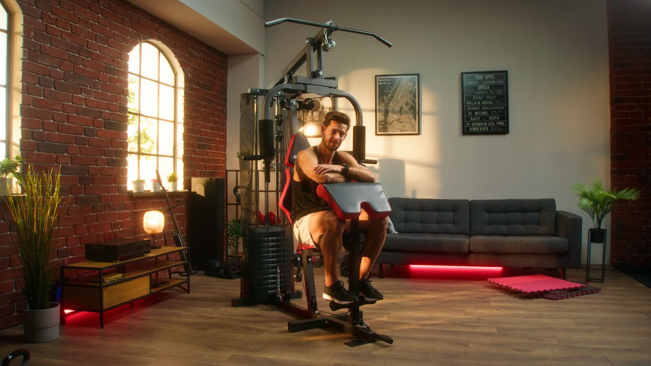 Hop-Sport Multi-Station Home Gym HS-1044K #hopsport #multigym #workout