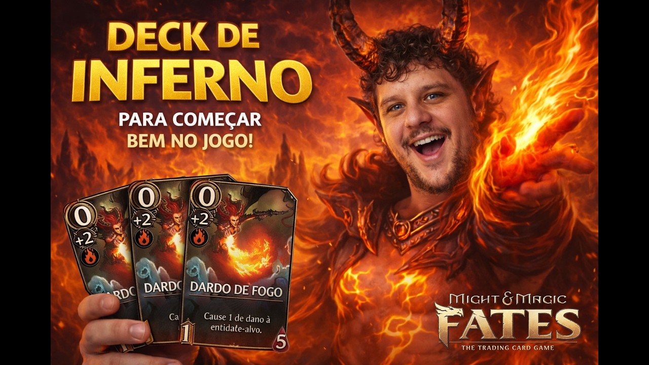 Suba de Rank com Deck Inferno - Começando bem no Might & Magic Fate