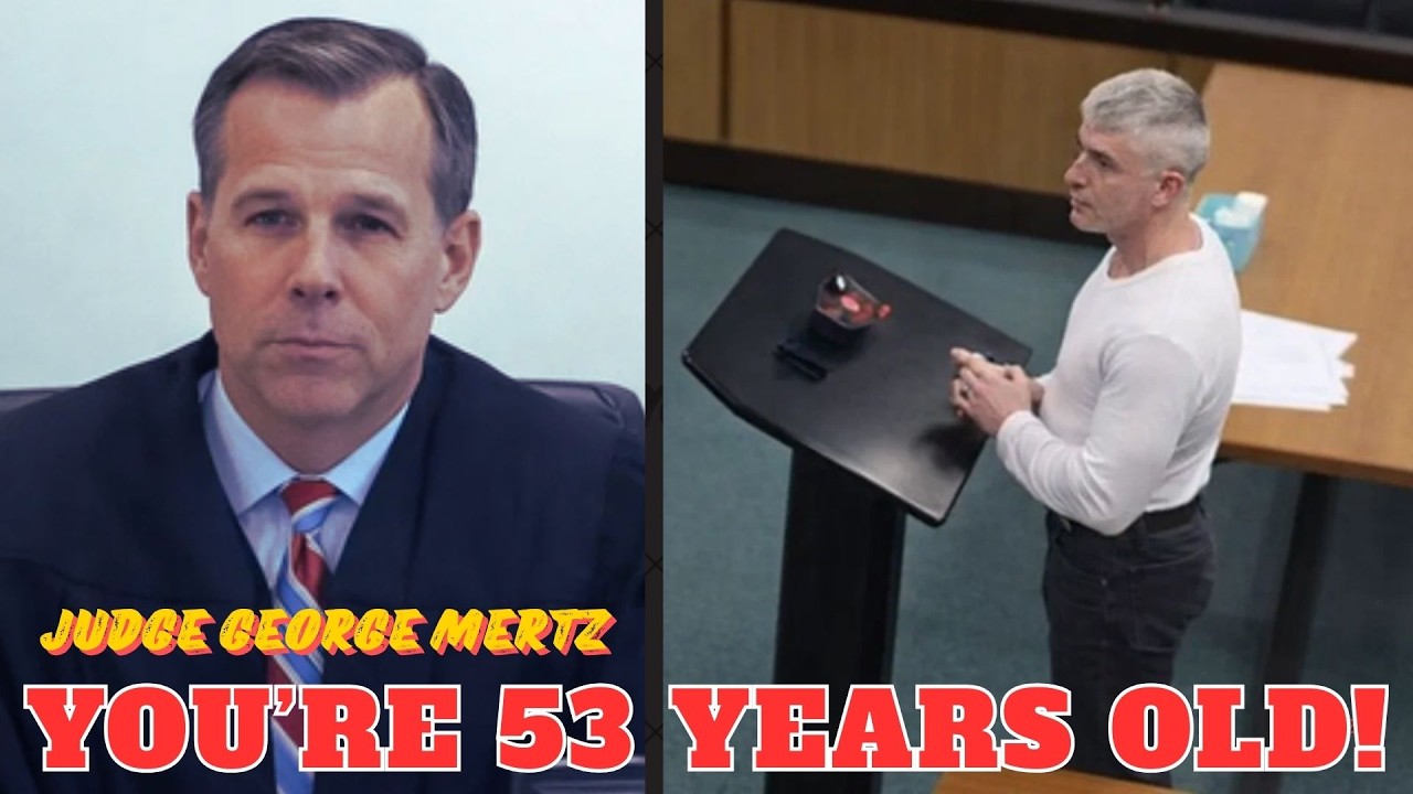 Judge George Mertz Rejects Defendant’s Plea for Second Chance