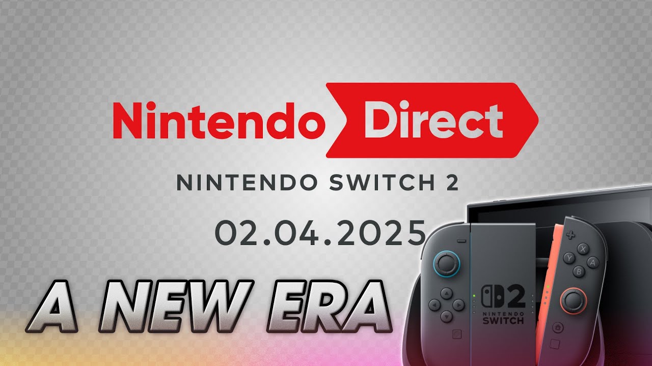 A NEW ERA IS UPON US! Reacting to the NINTENDO SWITCH 2 DIRECT