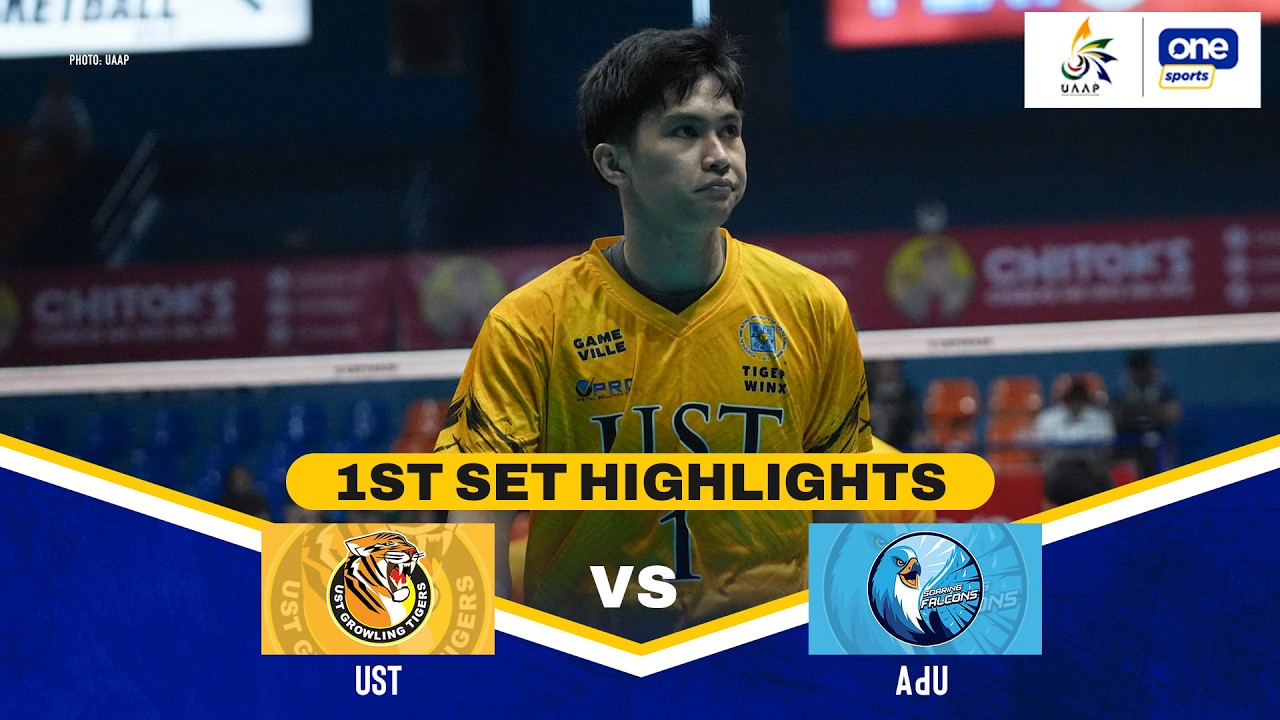 UST vs AdU | SET 1 HIGHLIGHTS | UAAP SEASON 88 MEN&rsquo;S VOLLEYBALL ROUND 2 | APR 11, 2026