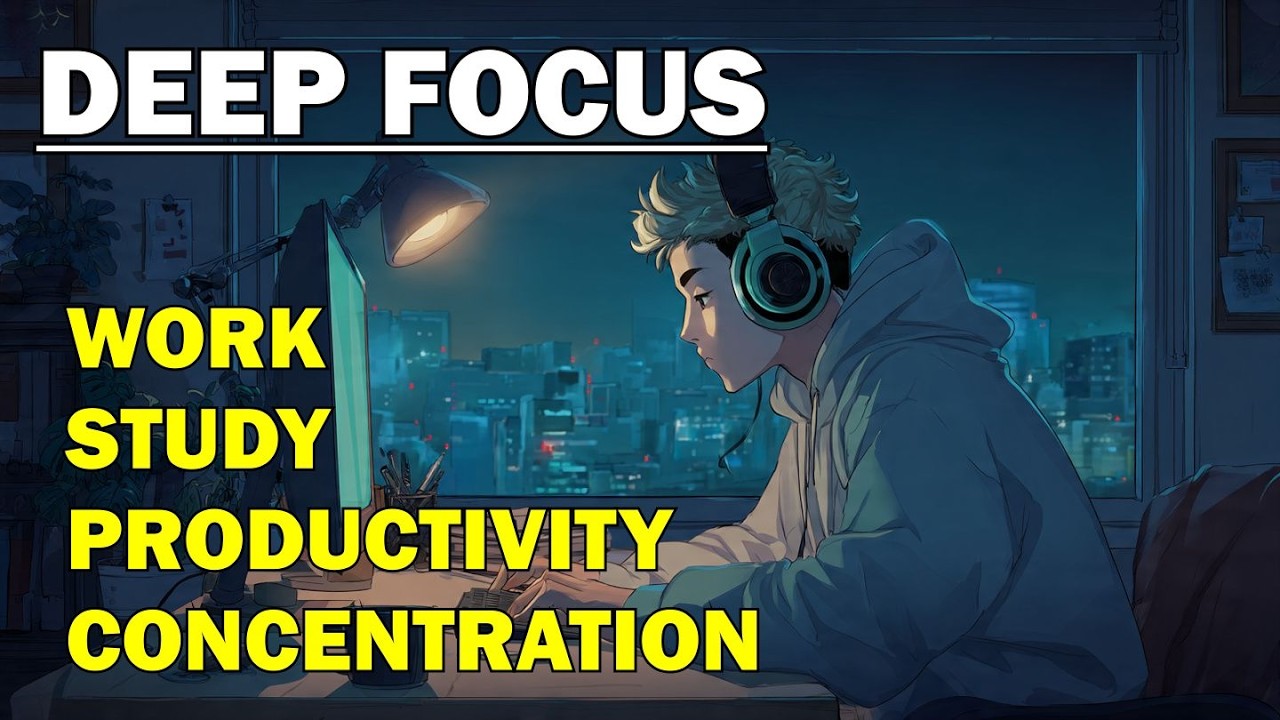 🔴 LIVE – Deep Work Music | No Lyrics, Just Focus