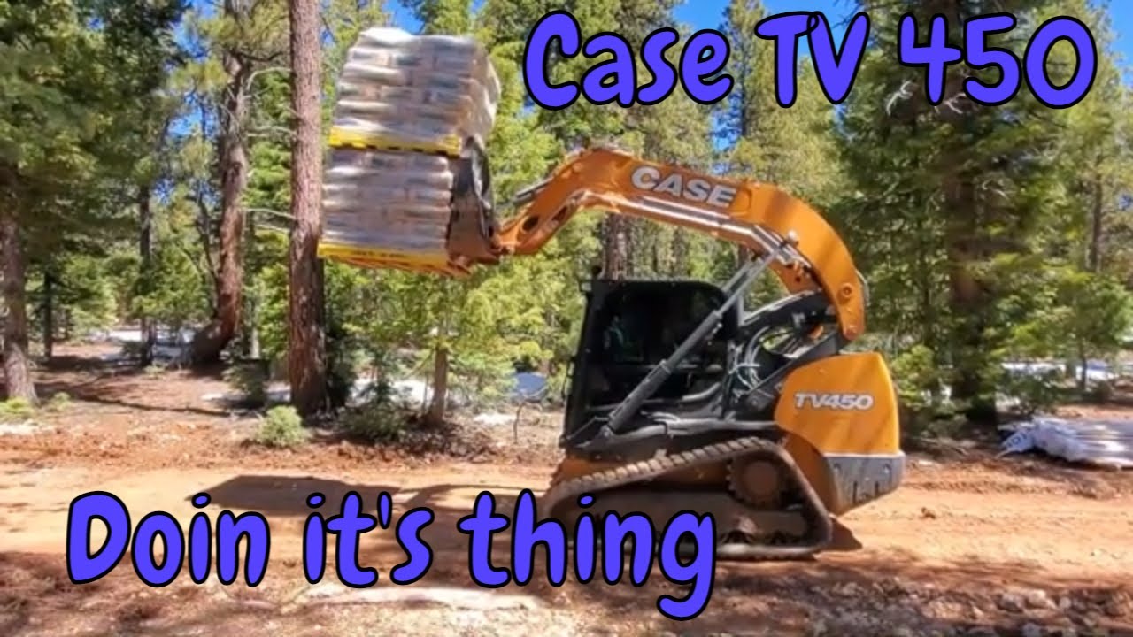 Skid Steer attachments lifting capacity for the case tv 450