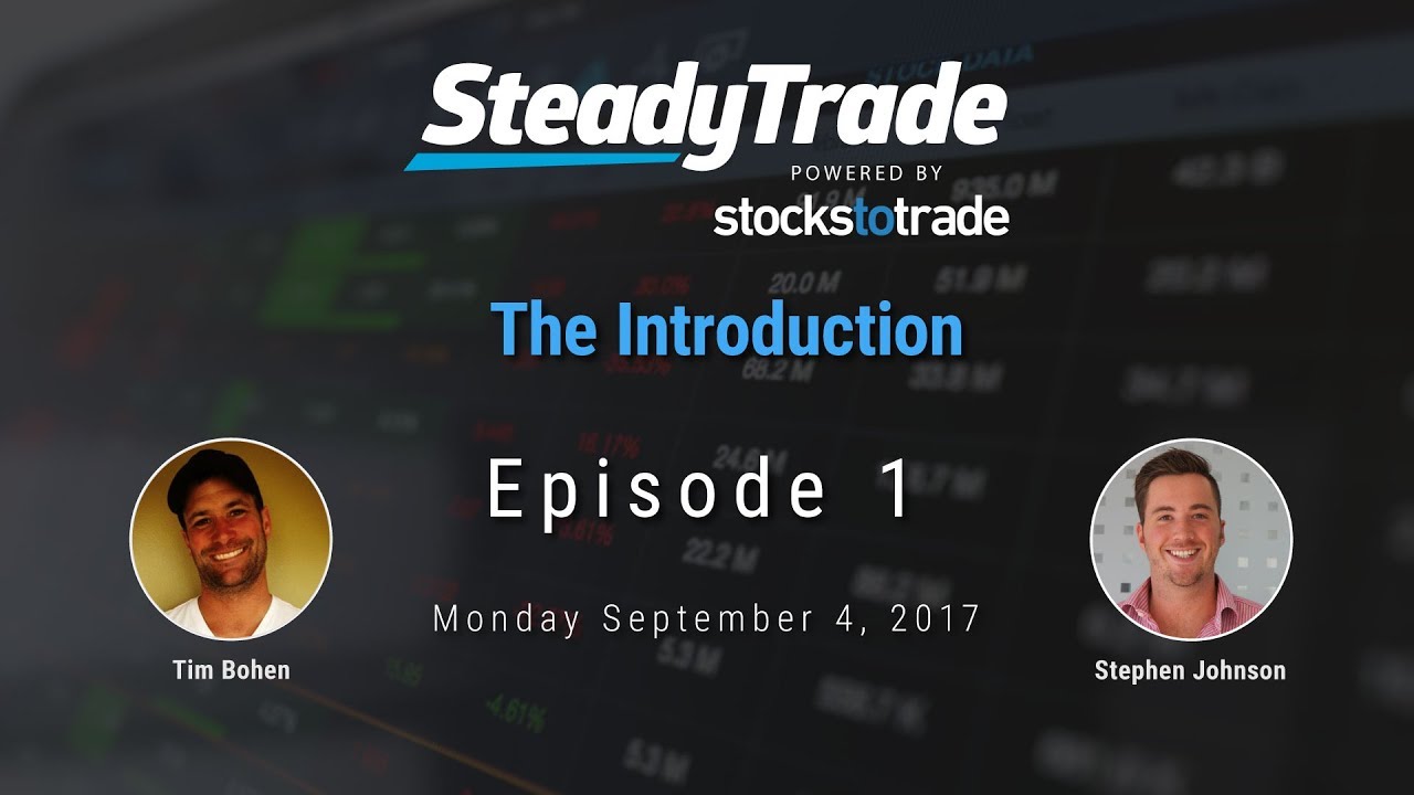 Learn How To Day Trade - Steady Trade Episode #1