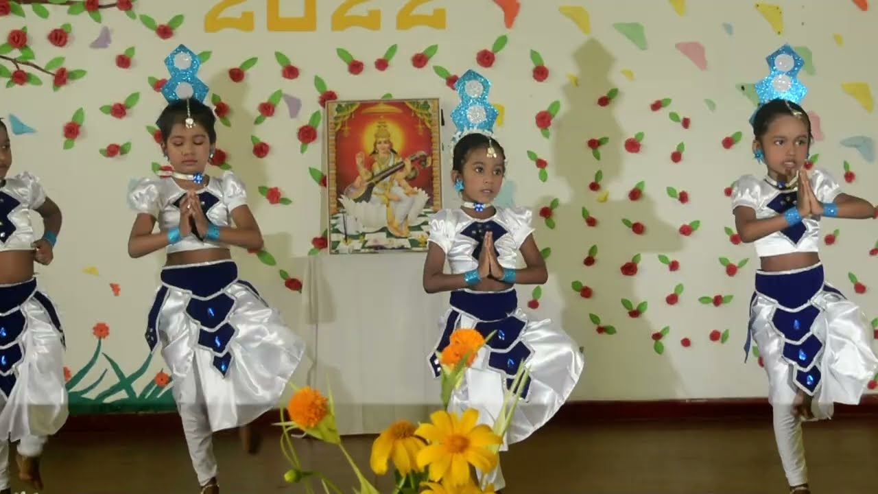 Sarasavi Devi Dance By Preschool Children