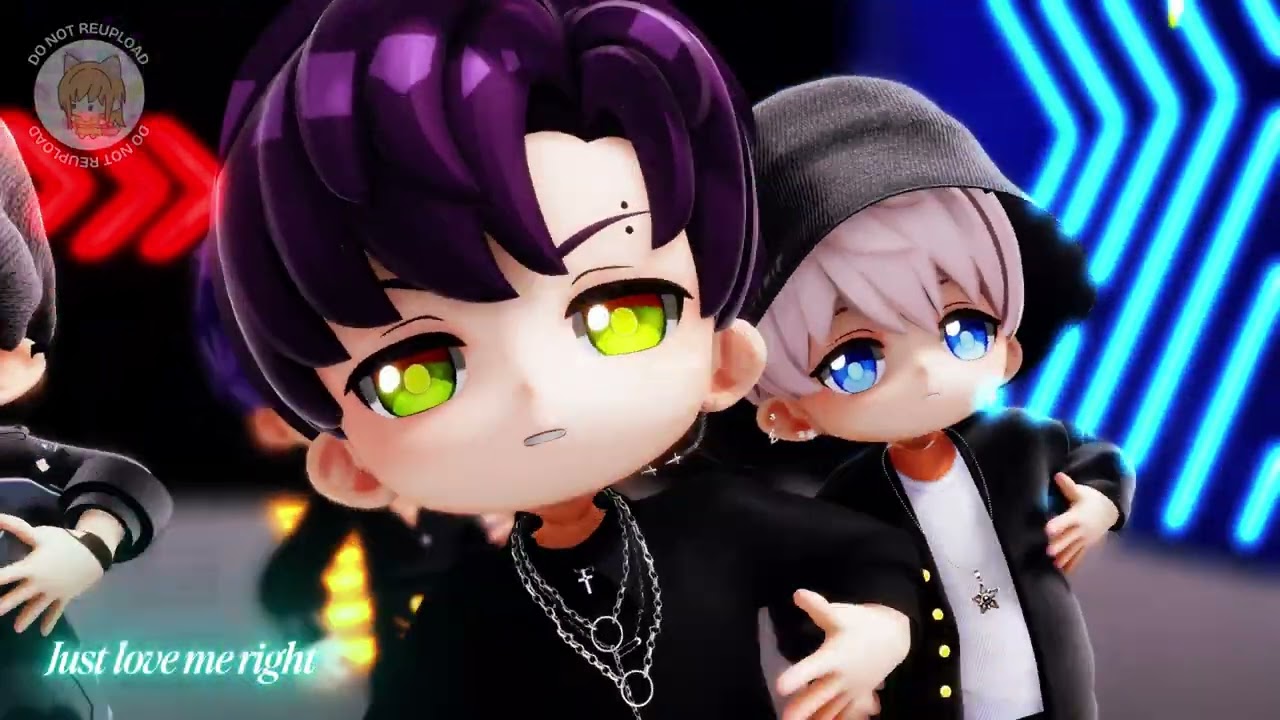 Love and Deepspace Chibi MMD ┃ Love Me Right - EXO Dance Cover