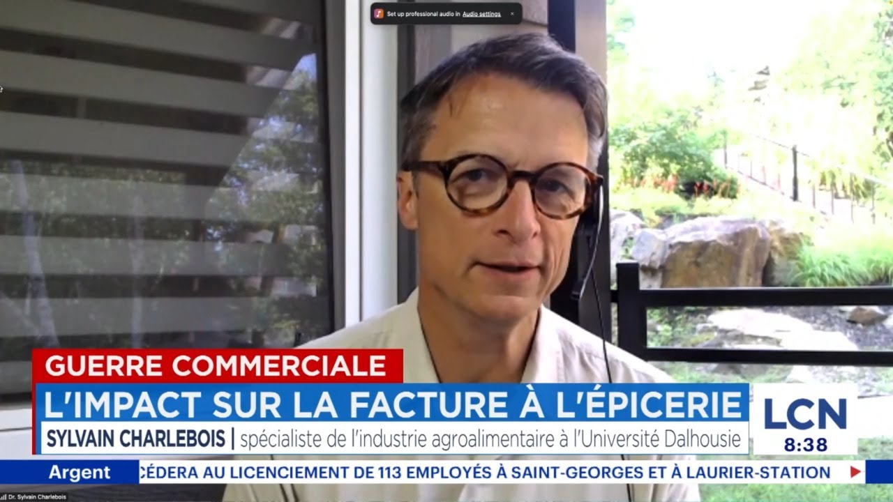 Le secteur de l'alimentation frappé de plein fouet par les tarifs de 35%