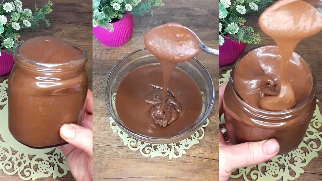  بملعقتين كاكاو بس و بدون زيت أو حليب سائل.. عملت أطيب شوكولاتة دهن و الطعم رهييييب 😋