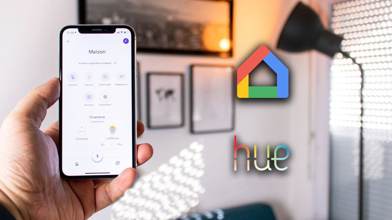 Mon appartement CONNECTÉ 2020 (Google Home, Phillips Hue ... )