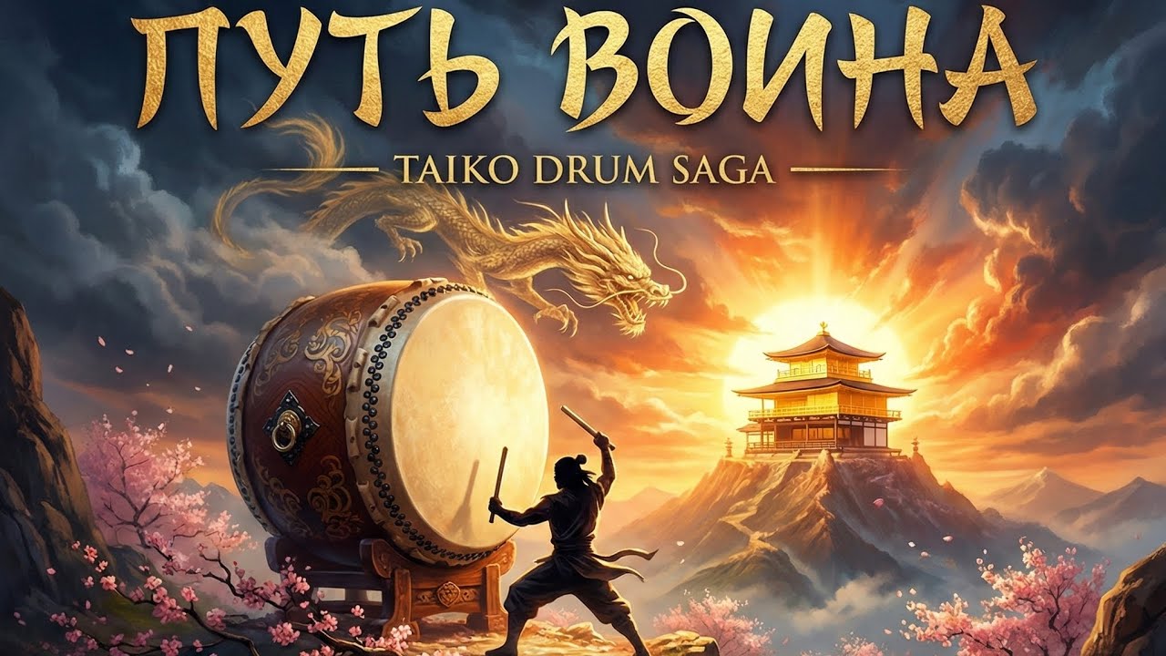 ​Эпическая Музыка Тайко для Тренировок и Духа | ПУТЬ ВОИНА (Saga)