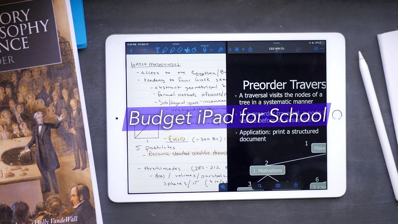 Using the Budget iPad 10.2 for School!
