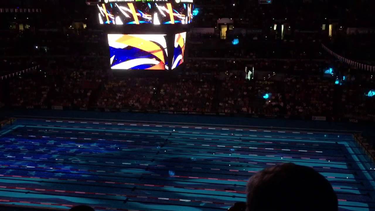 2016 USA Swimming Olympic Trials Opening Light Show