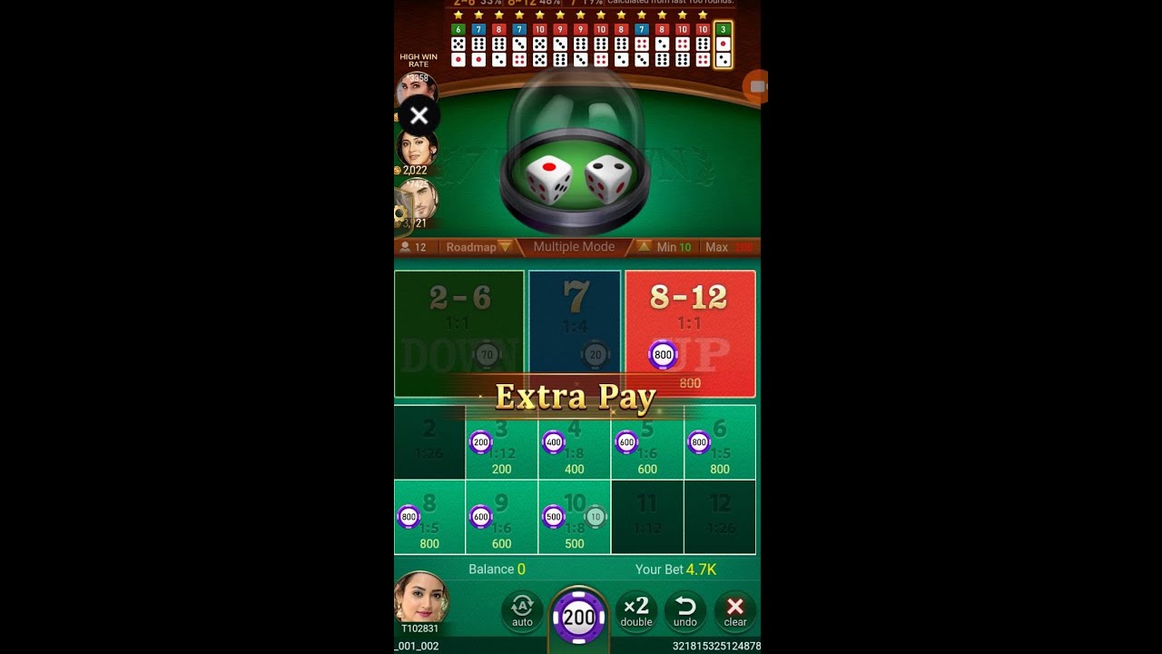 7 Up 7 down Big win🤑🤑...