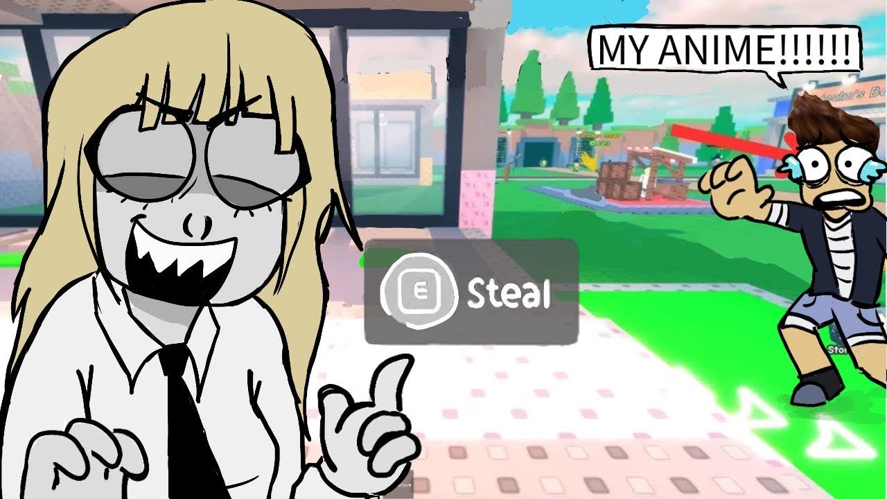 TROLLING KIDS IN STEAL AN ANIME