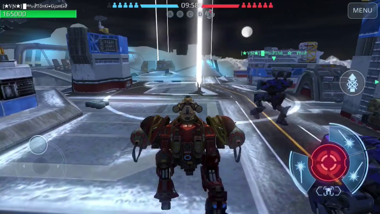 War Robots: VN Pro vs Top 8 GL WR Clan CHN