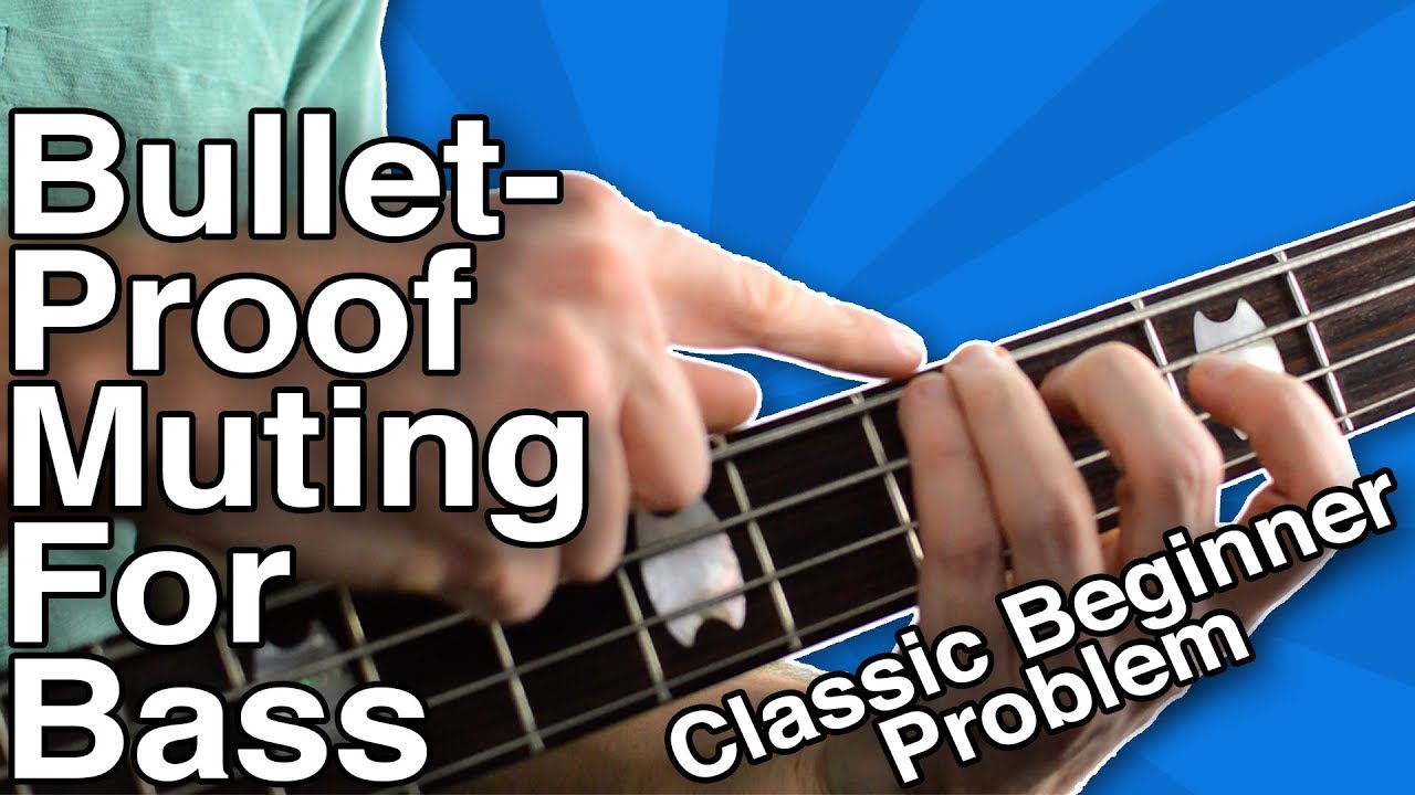 Muting Strings On Bass: A Bulletproof Method