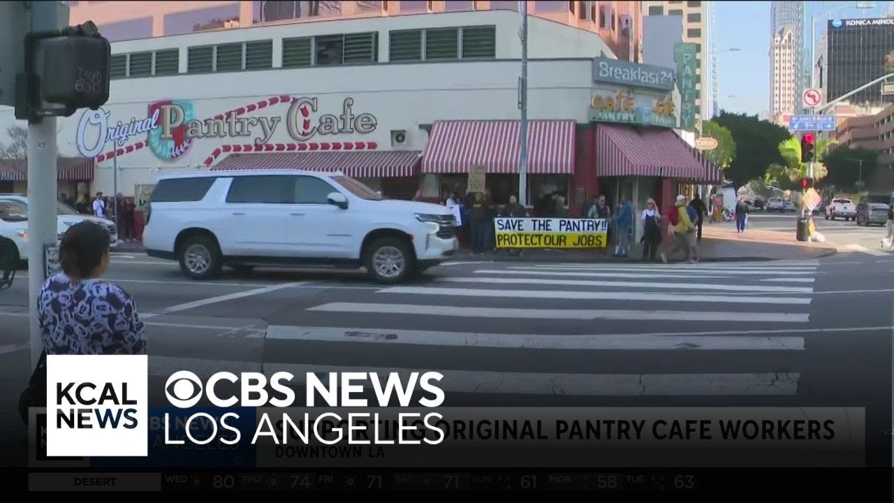Customers at the Original Pantry Cafe continue to support staff as the restaurant faces closure