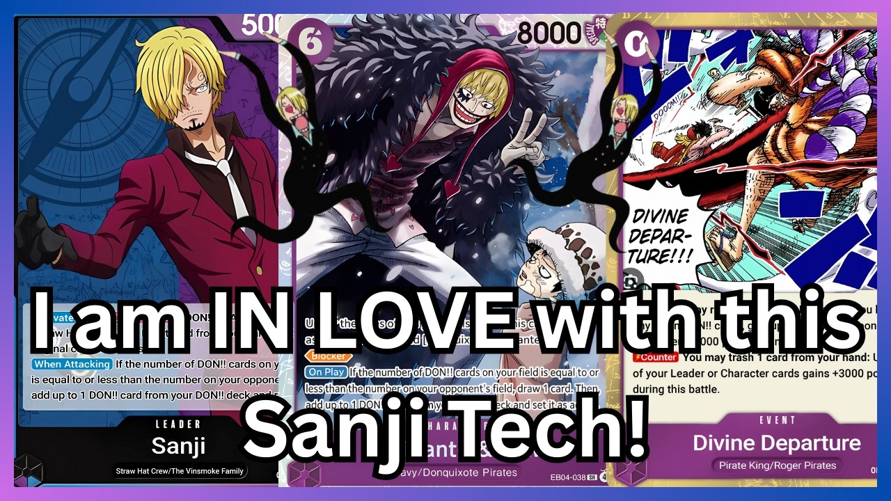[OP14] UP Sanji. I have found the Secret Sauce to beat Imu. High ranked gameplay.