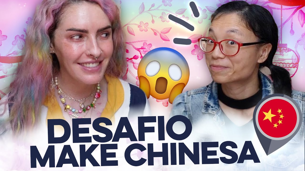 TENTANDO IMITAR UMA MAQUIAGEM CHINESA ft. @pulamuralha - Karen Bachini