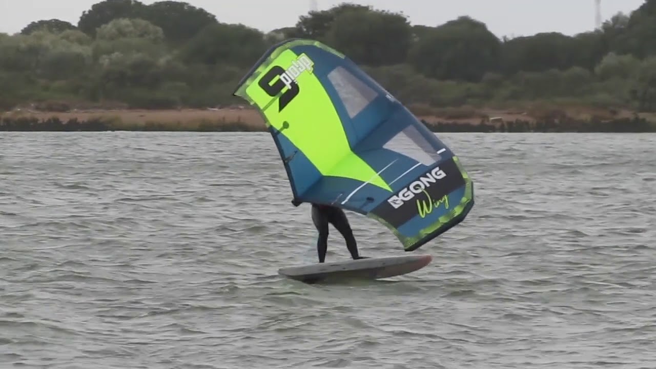 Wingfoil Ria de Huelva  Primeros vuelos