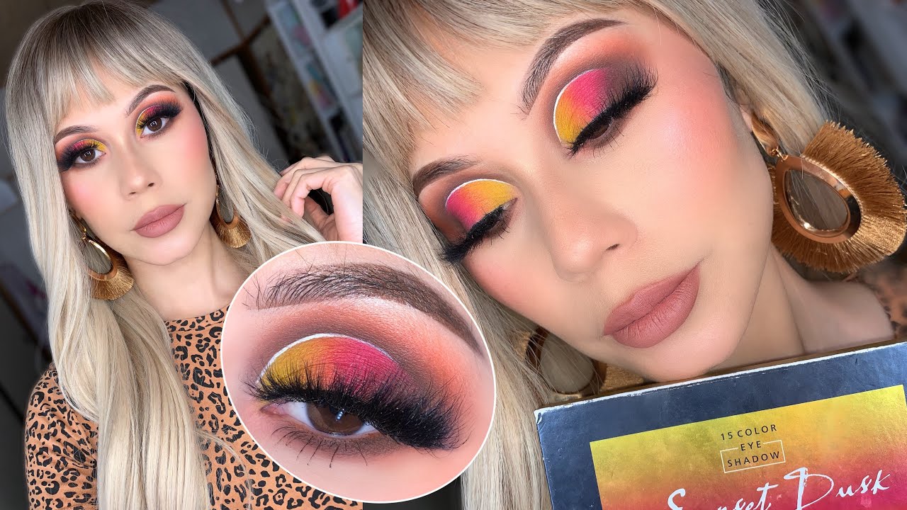 ATARDECER 🌅 MAQUILLAJE TUTORIAL 2026 #makeup #maquillaje  #parati 