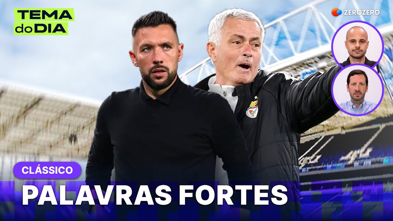 Farioli vs Mourinho: quem esteve melhor antes do Clássico? | TEMA DO DIA