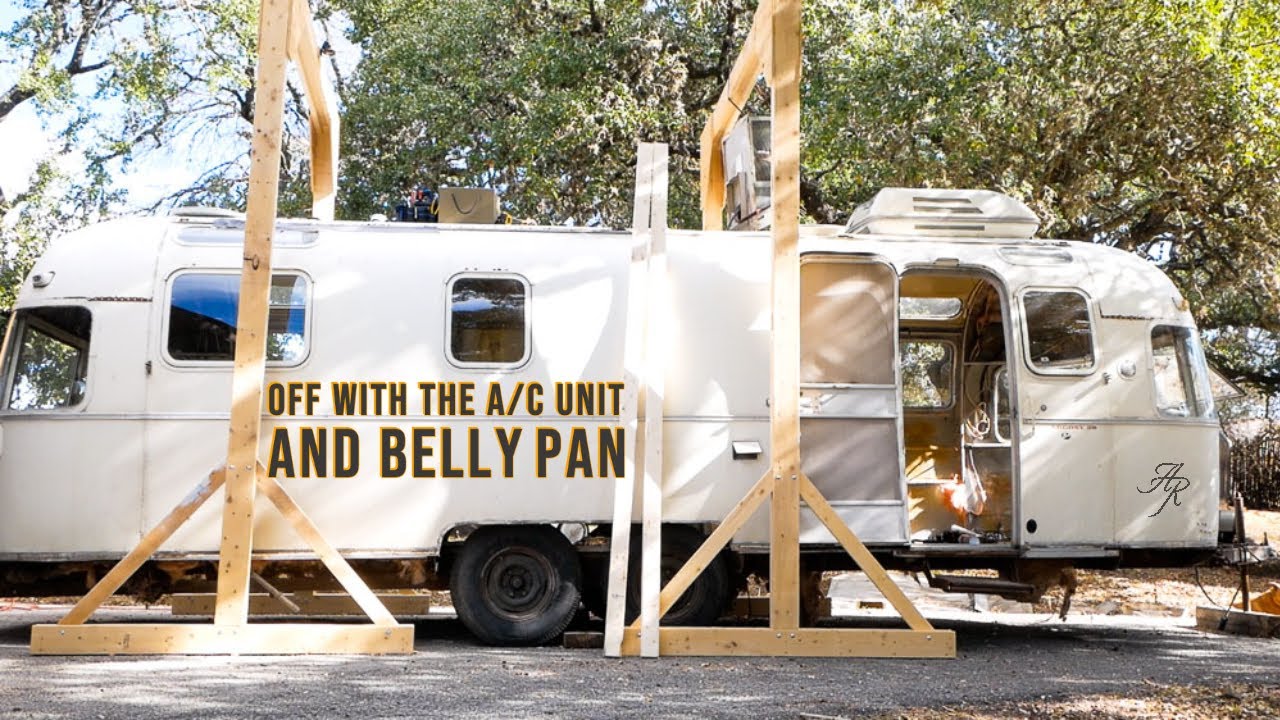 Удаление нижней части корпуса (Airstream Argosy, эпизод 2)