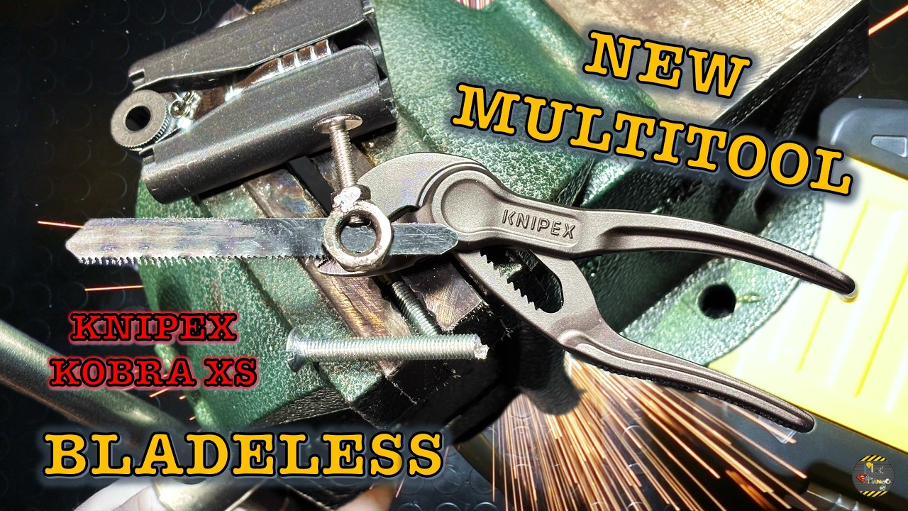 KNIPEX COBRA XS MULTI TOOL METAL SAW BLADE LESS EDC MULTITOOL