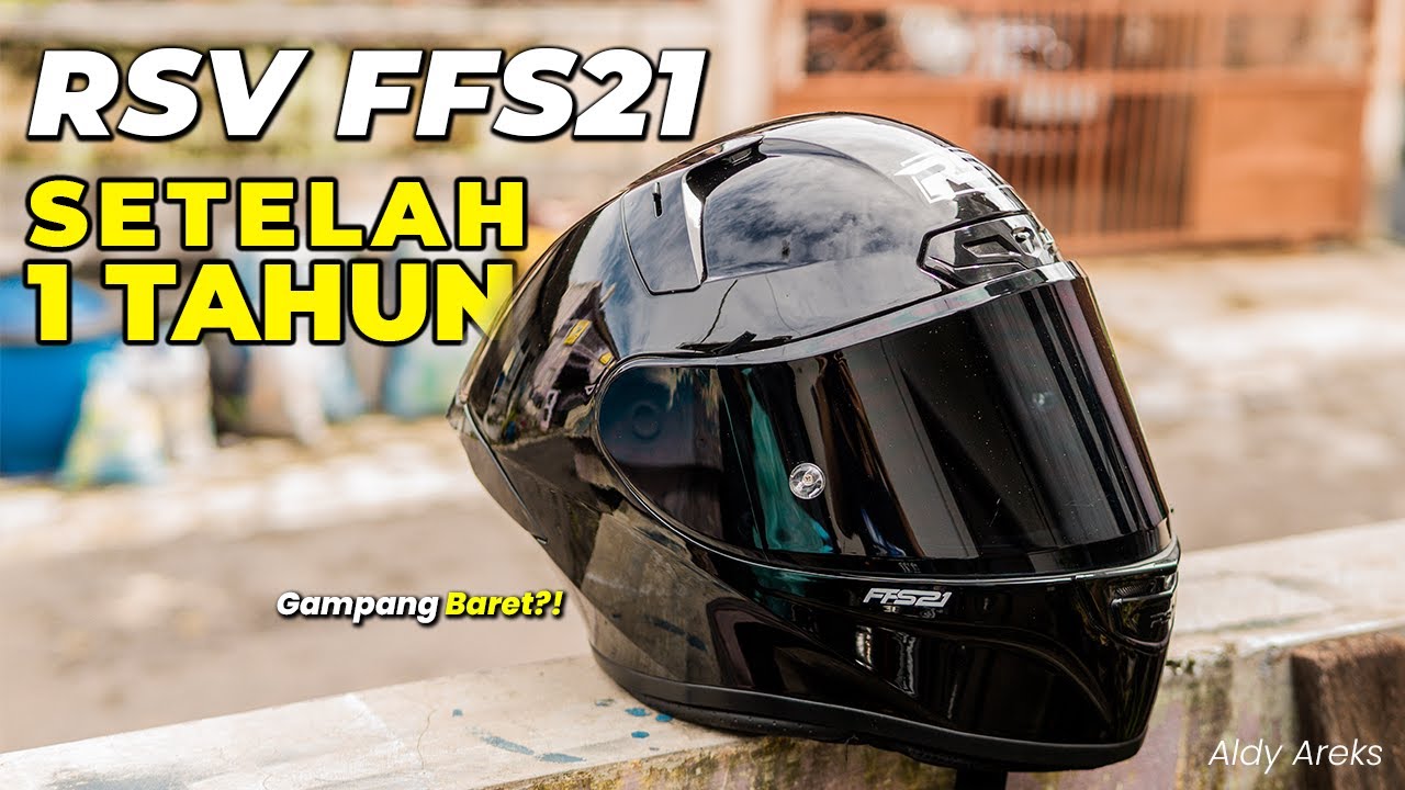 KONDISI HELM RSV FFS21 SETELAH 1 TAHUN !🤔
