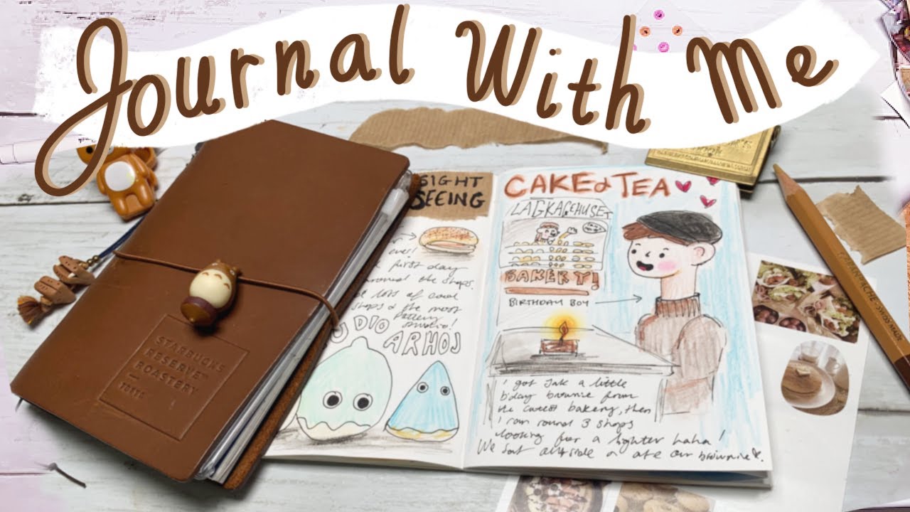 I went to Denmark! Travel Journal with Me!