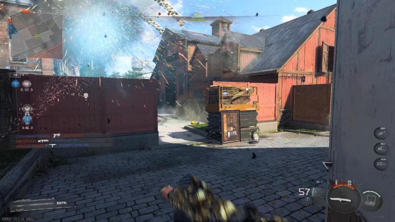 No mind or skull Gameplay - cod7