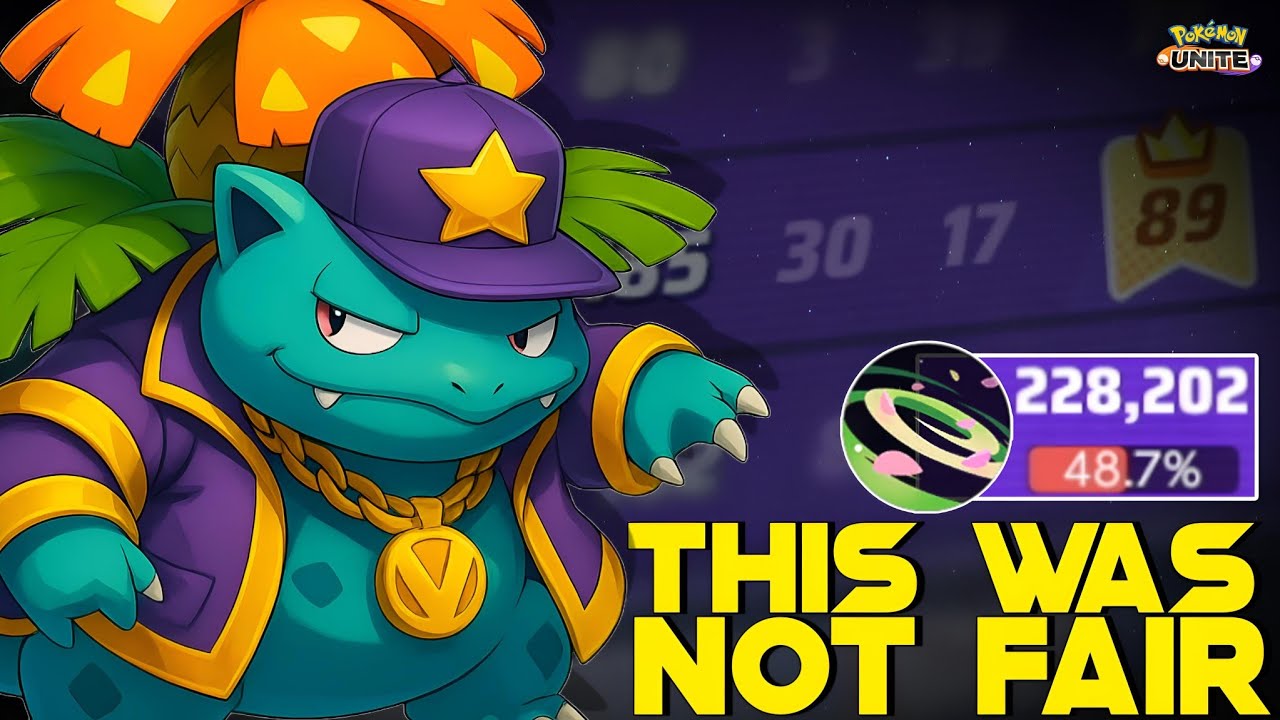 30 KILLS !!! VENUSAUR BECOMES INSANELY IMMORTAL WITH 200K+ DAMAGE  😲 | POKEMON UNITE  