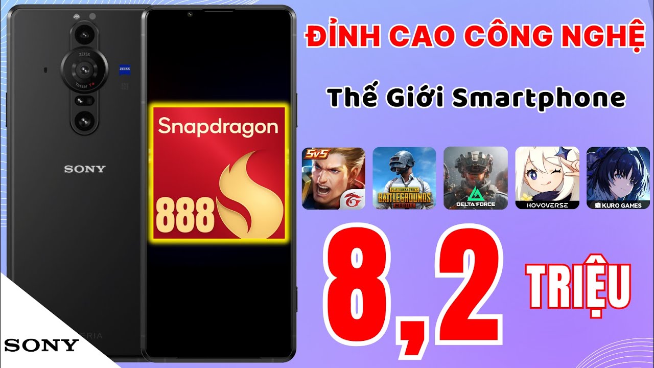 Sony Xperia Pro-I – chiếc điện thoại khiến IQ của tôi bị đem ra so sánh !