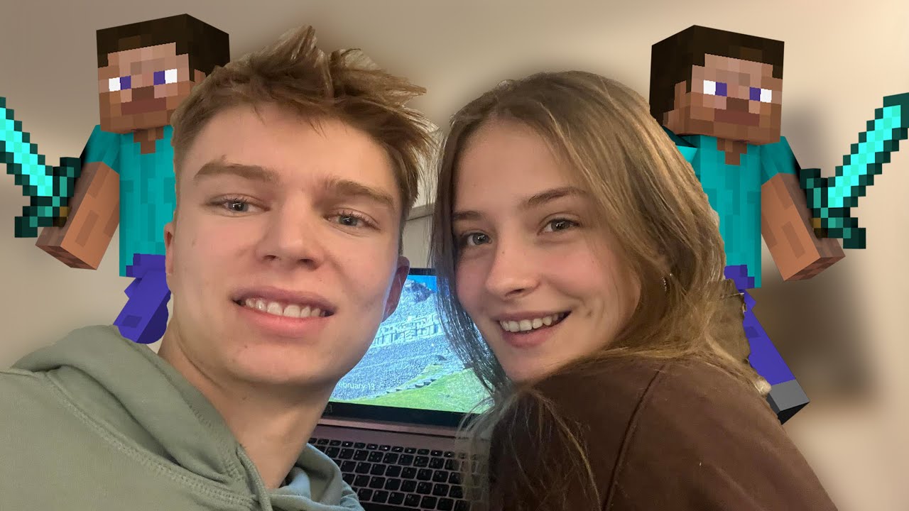 chill su Kamile ir minecraft (vėl)