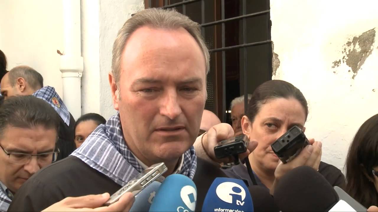 Alberto Fabra participa en la romería de la Santa Faz de Alicante