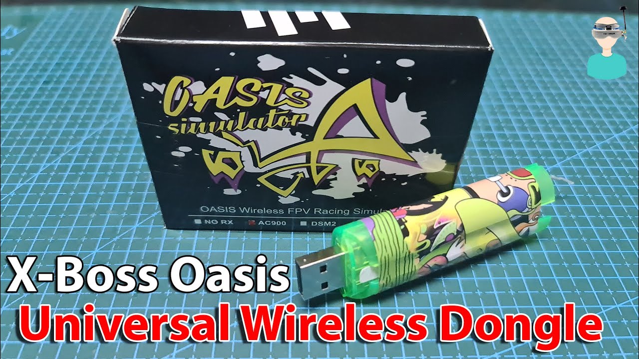 Universal Wireless Flight Simulator Adapter - X-Boss Oasis USB Dongle